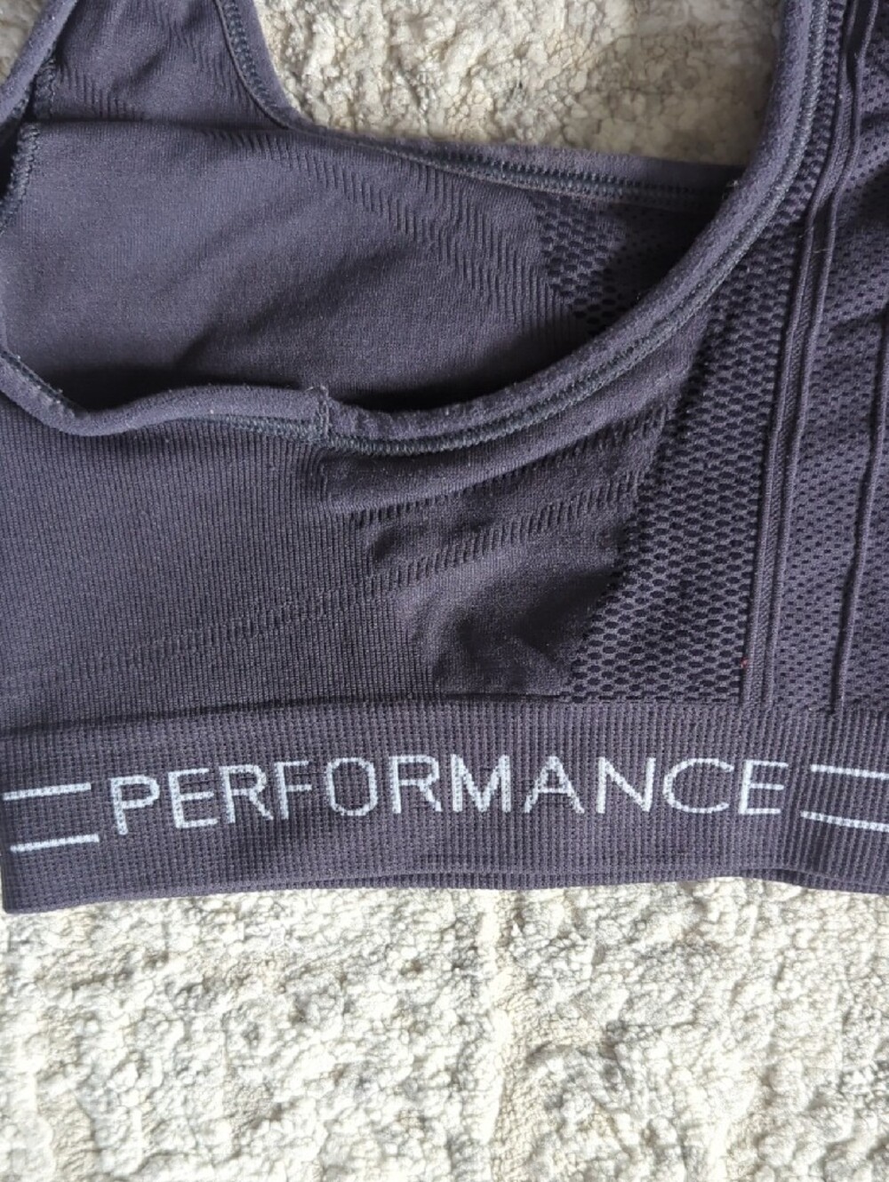 Calvin Klein Racerback Sports Bra - Picture 5 of 5